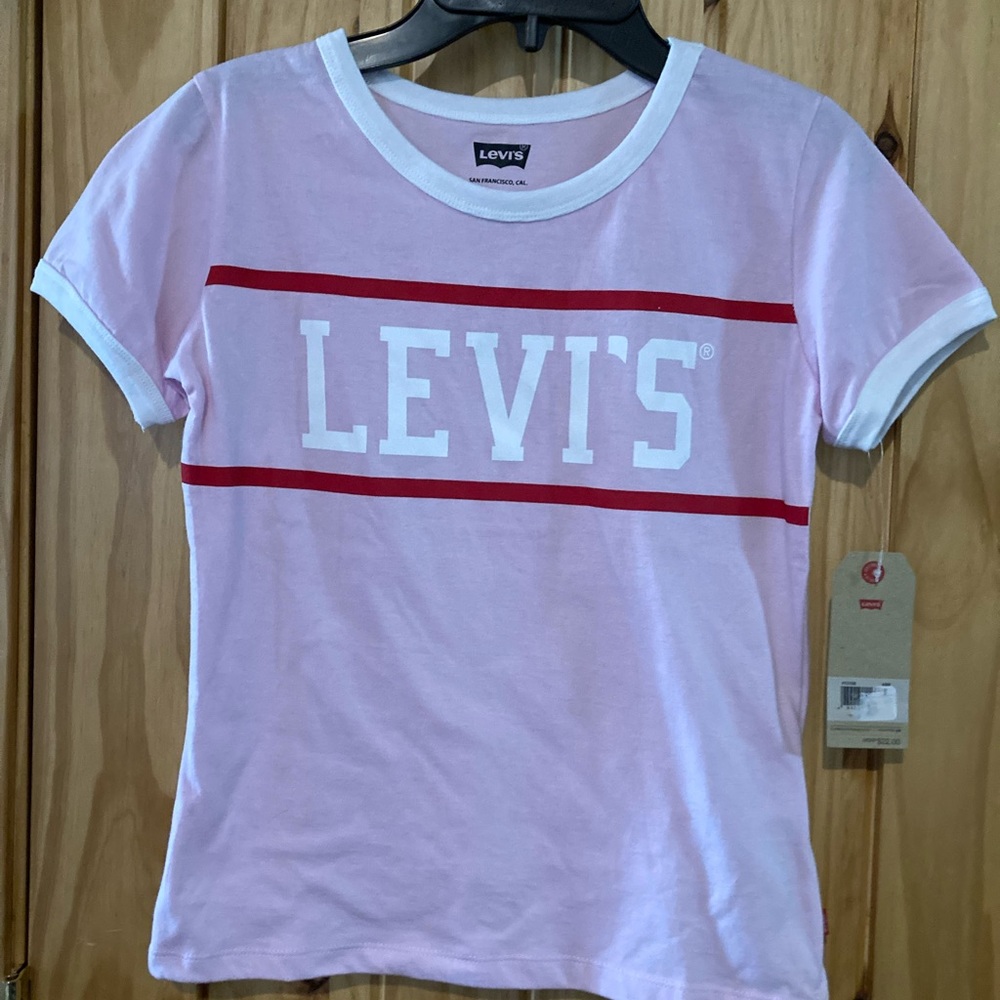 Levi's Pink Kids Size M short-sleeved T-Shirt